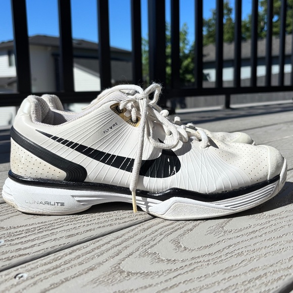 Nike Roger Federer RF 2010 Vapor 8 Tour Lunarlite Tennis Shoe Men's Size 9.5